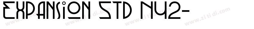 Expansion Std N42字体转换